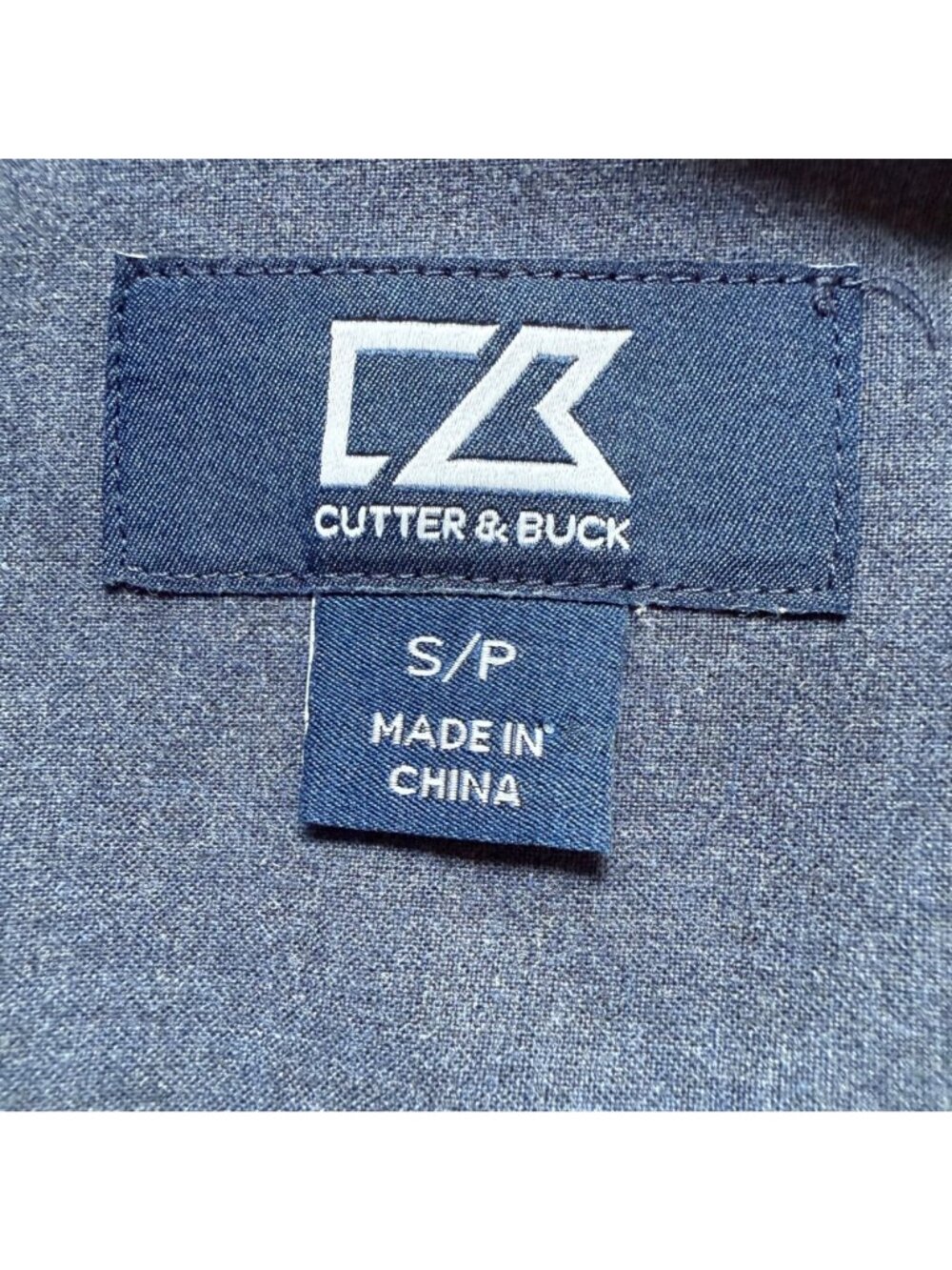 Cutter & Buck Size S Blue & Red Plaid Cotton Long Sleeve Button-Up Shirt Top - Picture 4 of 14